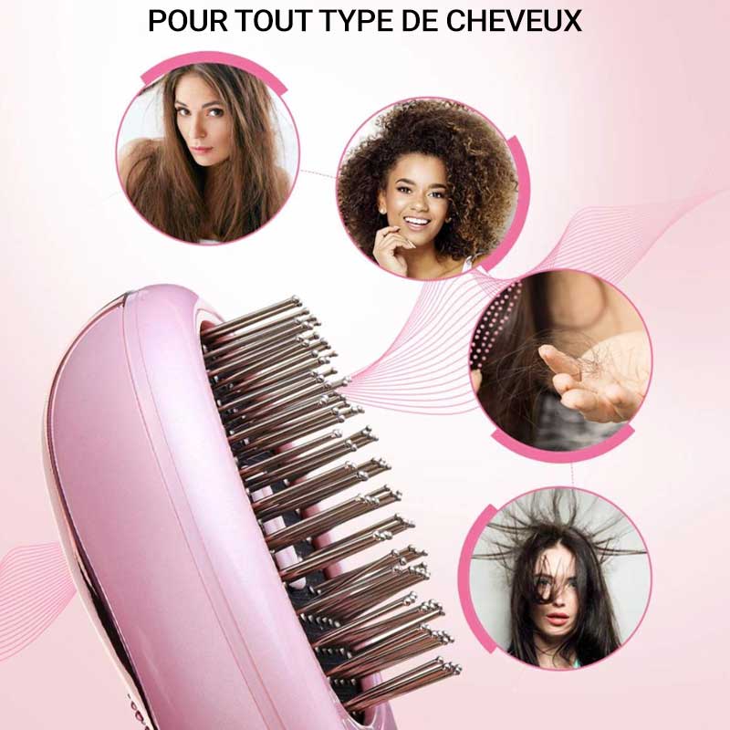 Brosse Ionic Cheveux Bouclés Crépus