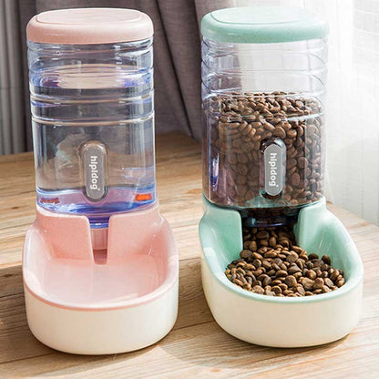 distributeur automatique croquette et eau pour chat 